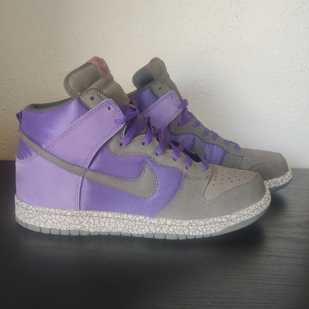 Nike Dunk High Earthquake Varsity Purple